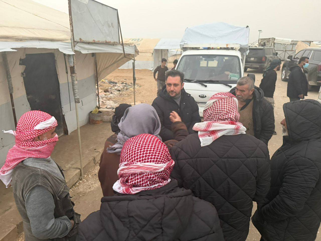 Visit of the Executive Director of the Stabilization Support Unit to Al-Hol Camp in the Rural Hasakah Governorate